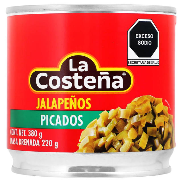 Chopped Jalapeño Peppers