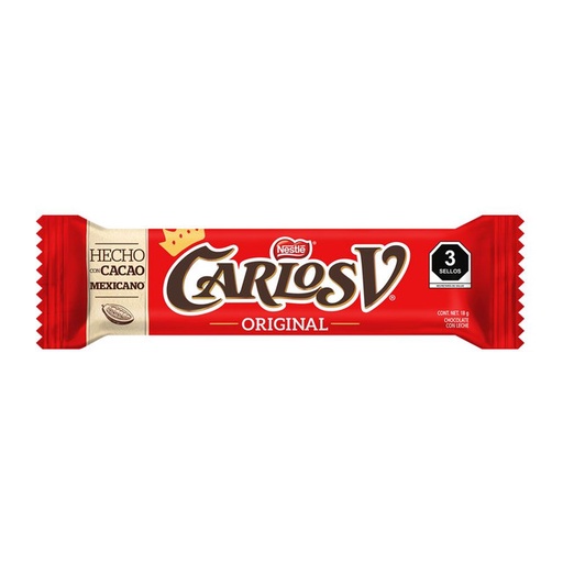 Carlos V Chocolate Bar (ea)