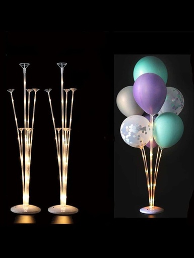 Juego de Soporte de Globo Led (1 PZ)